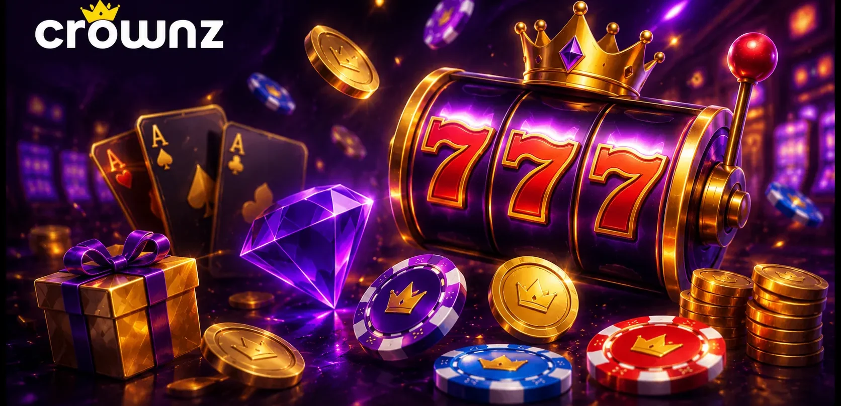 Crownz Casino banner slots